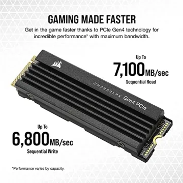 Corsair MP600 PRO LPX 2TB SSD High-Speed Storage Solution
