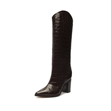 SCHUTZ Women's Maryana Block Boots - Classy and Comfortable Fashion Statement