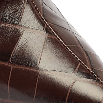 Stylish SCHUTZ Women's Maryana Block Boots in Dark Chocolate