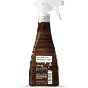 Method Stainless Steel Cleaner + Polish 14 oz Wood Polish, 14 oz. Bundle, 2 ct.