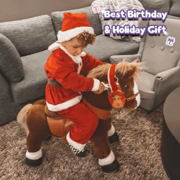 PonyCycle Ride-On Horse Toy for Kids Age 3-5