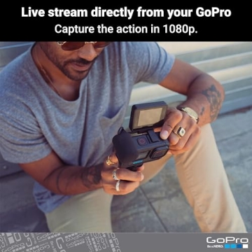 GoPro HERO10 Black Waterproof Action Camera with LCD