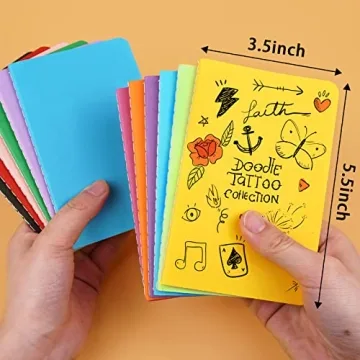 Bulk Mini Notepad Set - 60 Colorful Journals