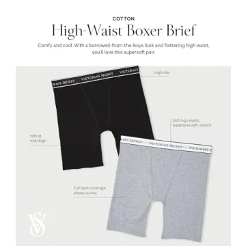 Victoria's Secret High Waist Boxer Briefs for Women