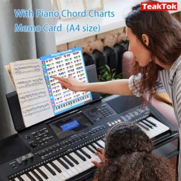 Piano Chord Chart Reference Guide for Beginners and Pros