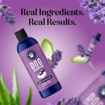 Soothing Oatmeal Dog Shampoo for Healthy Skin and Coat