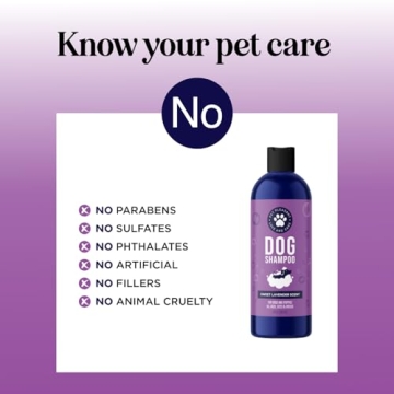 Soothing Oatmeal Dog Shampoo for Healthy Skin and Coat