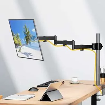 WALI Adjustable Monitor Arm for Ergonomic Workspace