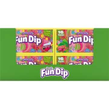 LIK-M-AID Fun Dip Easter Candy, Wonderous Watermelon and Strawberry Licious, Easter Candy, 6.88 oz (...