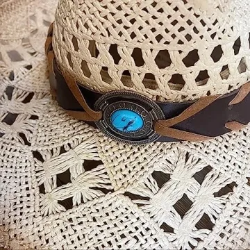 Charming TOVOSO Straw Cowboy Hat - Perfect for All Outdoors