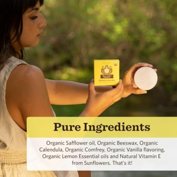 Moon Valley Organics Herbal Lotion Bar Best for Dry Skin