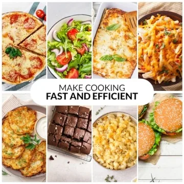 Zulay Kitchen Hand Crank Cheese Grater with 3 Blades