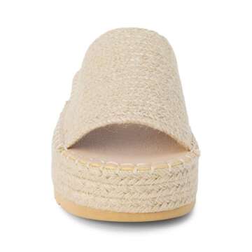 BEACH by Matisse Womens Del Mar Platform Athletic Casual Sandals - Natural 8