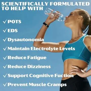 Sodium Chloride Tablets 1gm | Electrolyte Salt for POTS Syndrome and Dysautonomia Support | Rapid Rehydration| 15.4gr. | 300 Count | Made in The USA