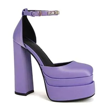 Stylish THESHY Women's Platform High Heels - Comfort & Glamour