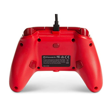 PowerA Wired Controller for Xbox Series X|S, Red with Custom Buttons