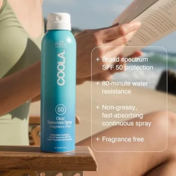 COOLA SPF 50 Sunscreen Spray for Sensitive Skin