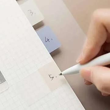 Morandi Sticky Notes, Writable Index Tabs, Set of 10 x 3 Packs Colorful Macaron Memo Stickers, for Books, Folders, Monitors, 200 Pieces/Pack, Vintage