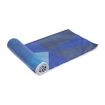 Premium Hot Yoga Towel - Eco-Printed & Quick Dry