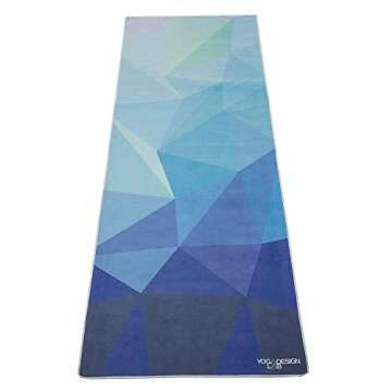 Premium Hot Yoga Towel - Eco-Printed & Quick Dry