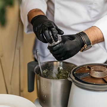 ForPro Disposable Nitrile Gloves 100-Count, Latex-Free, 4 Mil