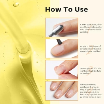 Modelones Cuticle Oil for Healthy, Strong Nails and Cuticles