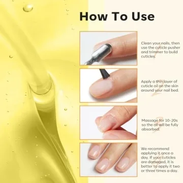 Modelones Cuticle Oil for Healthy, Strong Nails and Cuticles