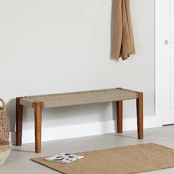 Stylish and Durable South Shore Balka Bench for Home