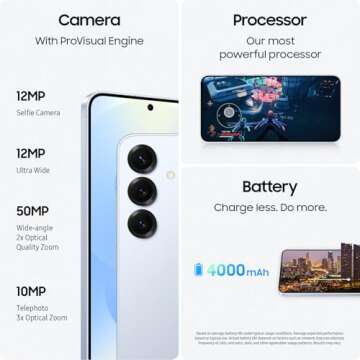 SAMSUNG Galaxy S25 Cell Phone - Unlocked Android & AI Camera