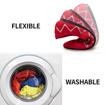 Frank Mully Women's Comfortable Knit Ballet Flats for Casual Use