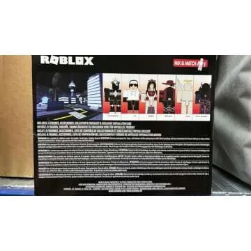 Roblox Action Collection - Tower Defense Simulator: Cyber City Six Figure Pack [Includes Exclusive Virtual Item]