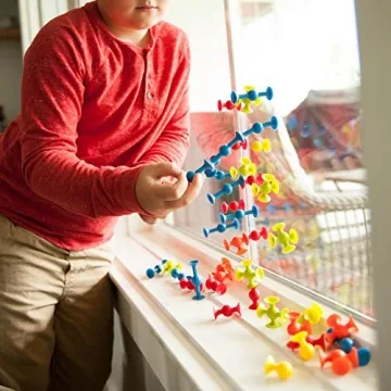 Fat Brain Toys Mini Squigz 30-Piece Set for Fun Play