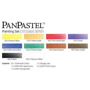 PanPastel Ultra Soft Artist Pastel Painting Set for Vibrant Colors