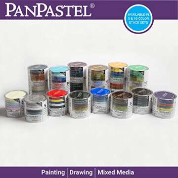 Panpastel PPSTL10-30101 Ultra Soft Artist Pastel Painting Set, 10-Pack