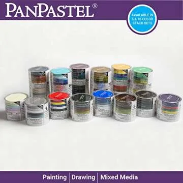 PanPastel Ultra Soft Artist Pastel Painting Set for Vibrant Colors