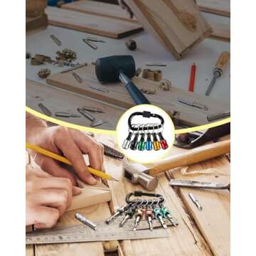 Katerk Hex Shank Bit Holder - Quick Change Portable Tool