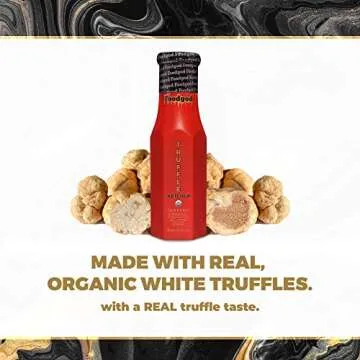 FOODGOD Truffle Ketchup (9 oz) - Made with REAL White Truffles and Fresh Tomatoes - Organic Truffle Ketchup, Gluten-Free, Low Sugar, Vegan