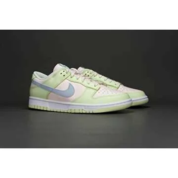 Nike Women's WMNS Dunk Low Lime Ice, Light Soft Pink/Ghost/Lime Ice, 7.5W