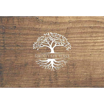 Rustic Wood Slices for Weddings and Crafts, 5 Pack