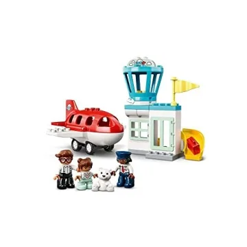 LEGO DUPLO Town Airplane & Airport Fun Playset for Kids