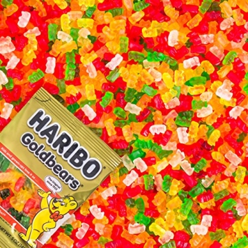 Haribo Gummi Candy Goldbears Pack of 4 - 2 Ounce