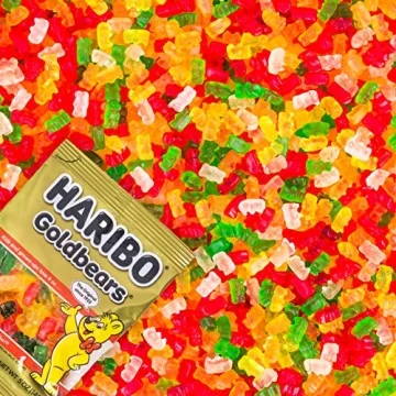 Haribo Gummi Candy Goldbears Pack of 4 - 2 Ounce