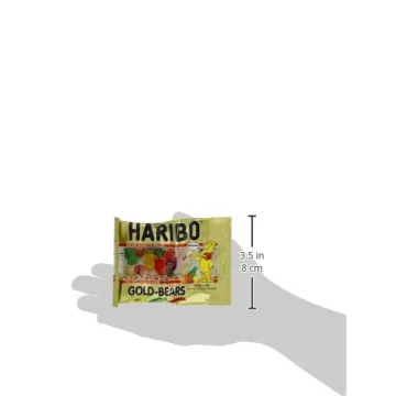 Haribo Gummi Candy Goldbears Pack of 4 - 2 Ounce