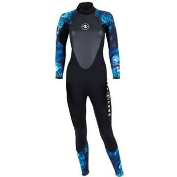 AQUALUNG Women's Hydroflex 3mm Wetsuit (X-Small)
