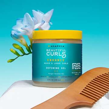 Alaffia Beautiful Curls Gel For Wavy to Curly Hair