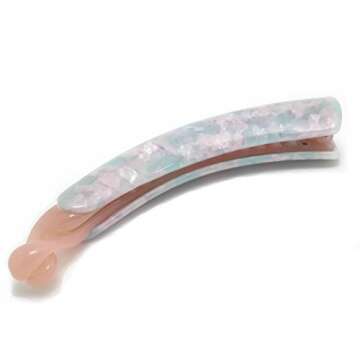 Meilliwish Leopard Banana Hair Clip for Trendy Elegance