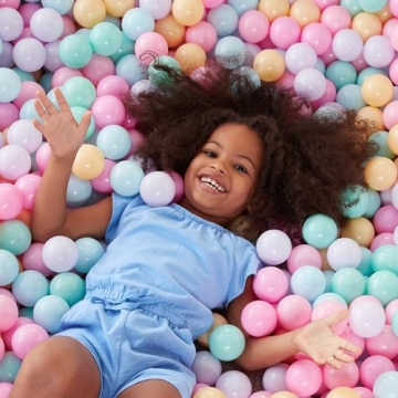 Amazon Basics BPA-Free Pastel Ball Pit Balls for Toddlers