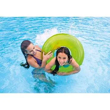 Intex, 43227-2120 Pack of 3: 30" Transparent Tubes, Colors May Vary, Multi