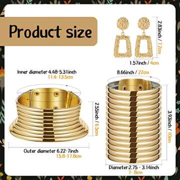 Sureio African Vintage Jewelry Full Body Chain Set