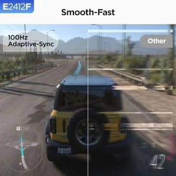 KOORUI 24-inch Computer Monitor Full HD 1920 x 1080p 100Hz VA Display 3000:1 Contrast Ratio with HDMI VGA, Three-Sided Slim Bezels, Freesync, 100 x 100 mm VESA Mountable, Ergonomic Tilt, Black